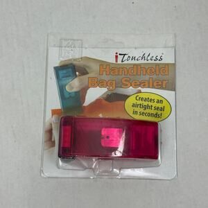 Pink itouchless Handheld Bag Sealer  New in package